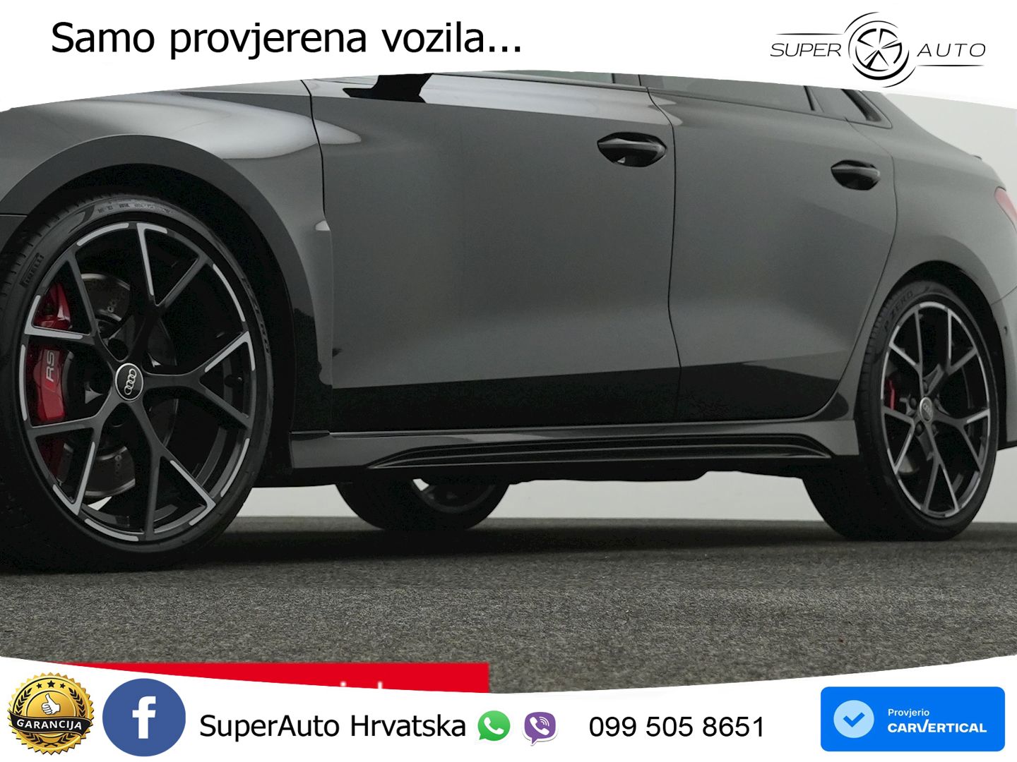 Audi RS3 Sedan 2.5 TFSI (400 KS) quattro S tronic