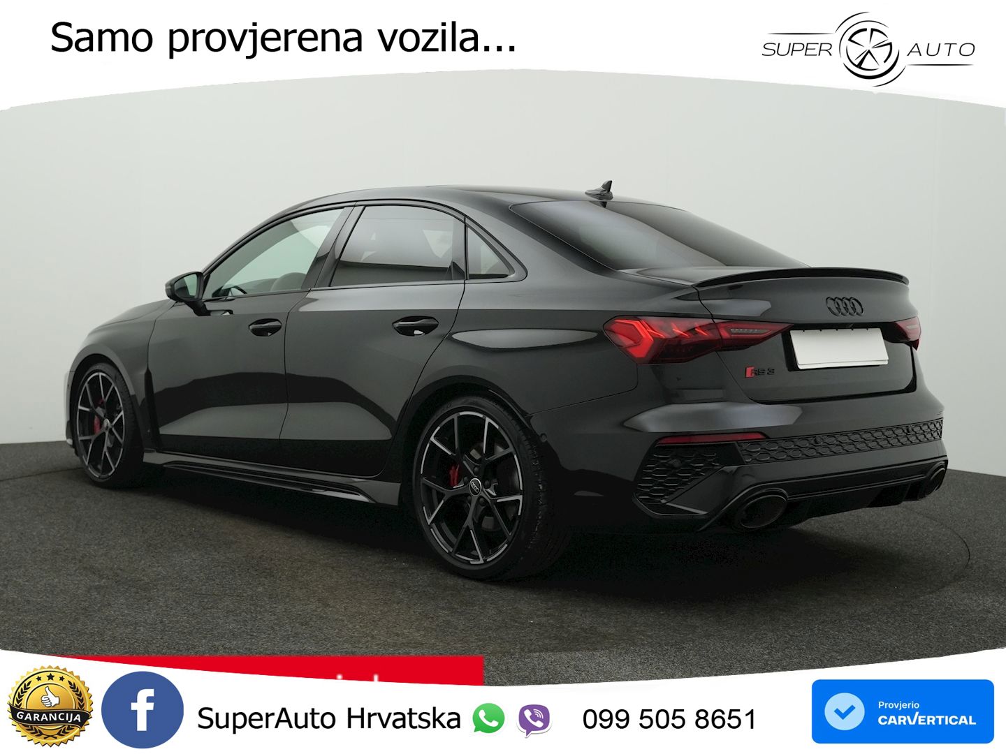 Audi RS3 Sedan 2.5 TFSI (400 KS) quattro S tronic