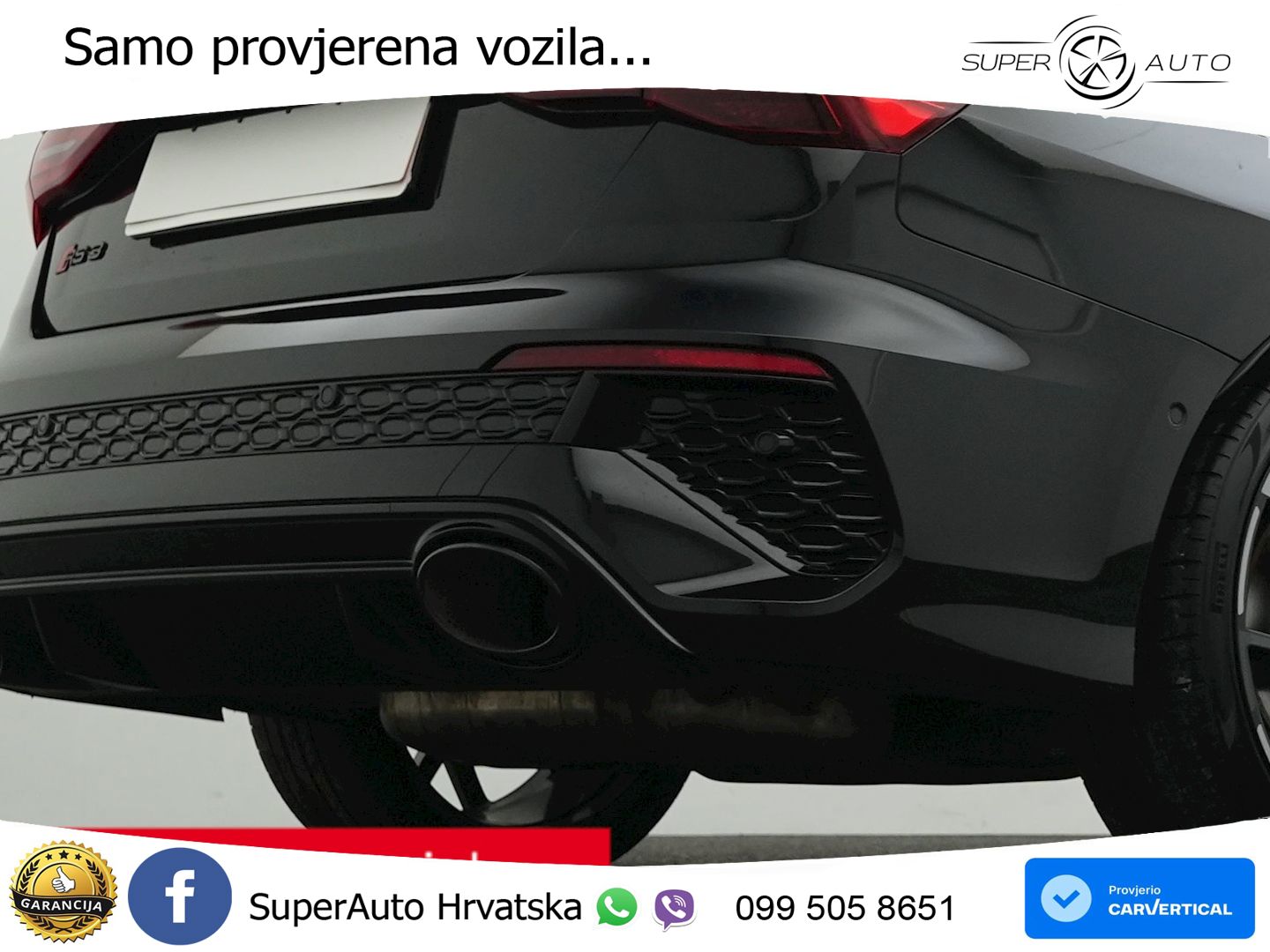 Audi RS3 Sedan 2.5 TFSI (400 KS) quattro S tronic