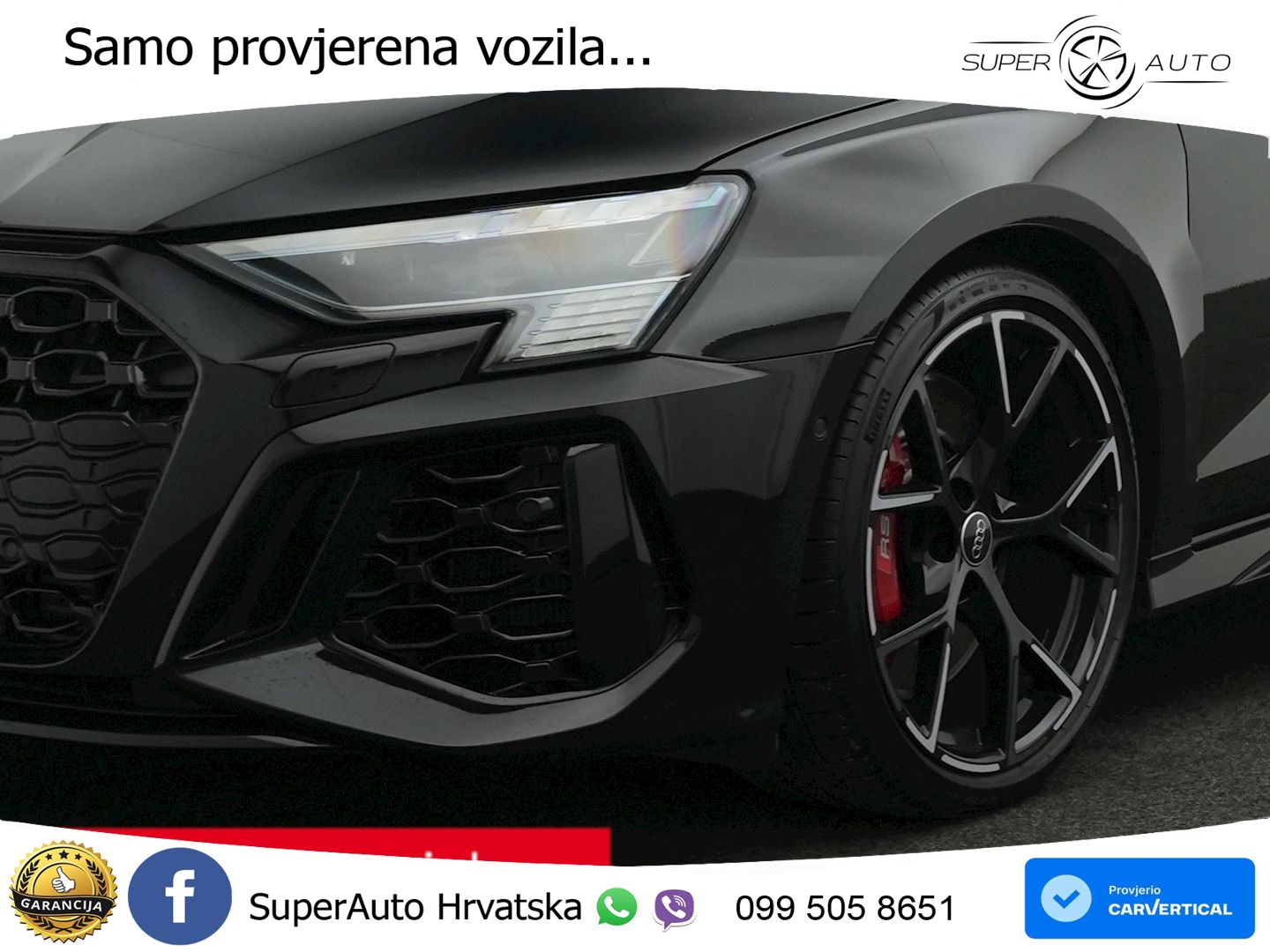 Audi RS3 Sedan 2.5 TFSI (400 KS) quattro S tronic