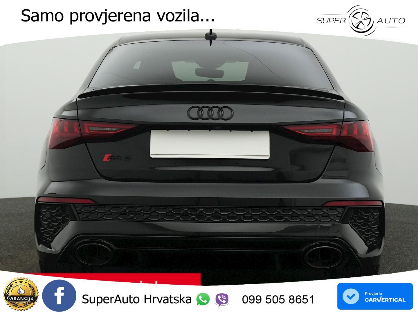 Audi RS3 Sedan 2.5 TFSI (400 KS) quattro S tronic