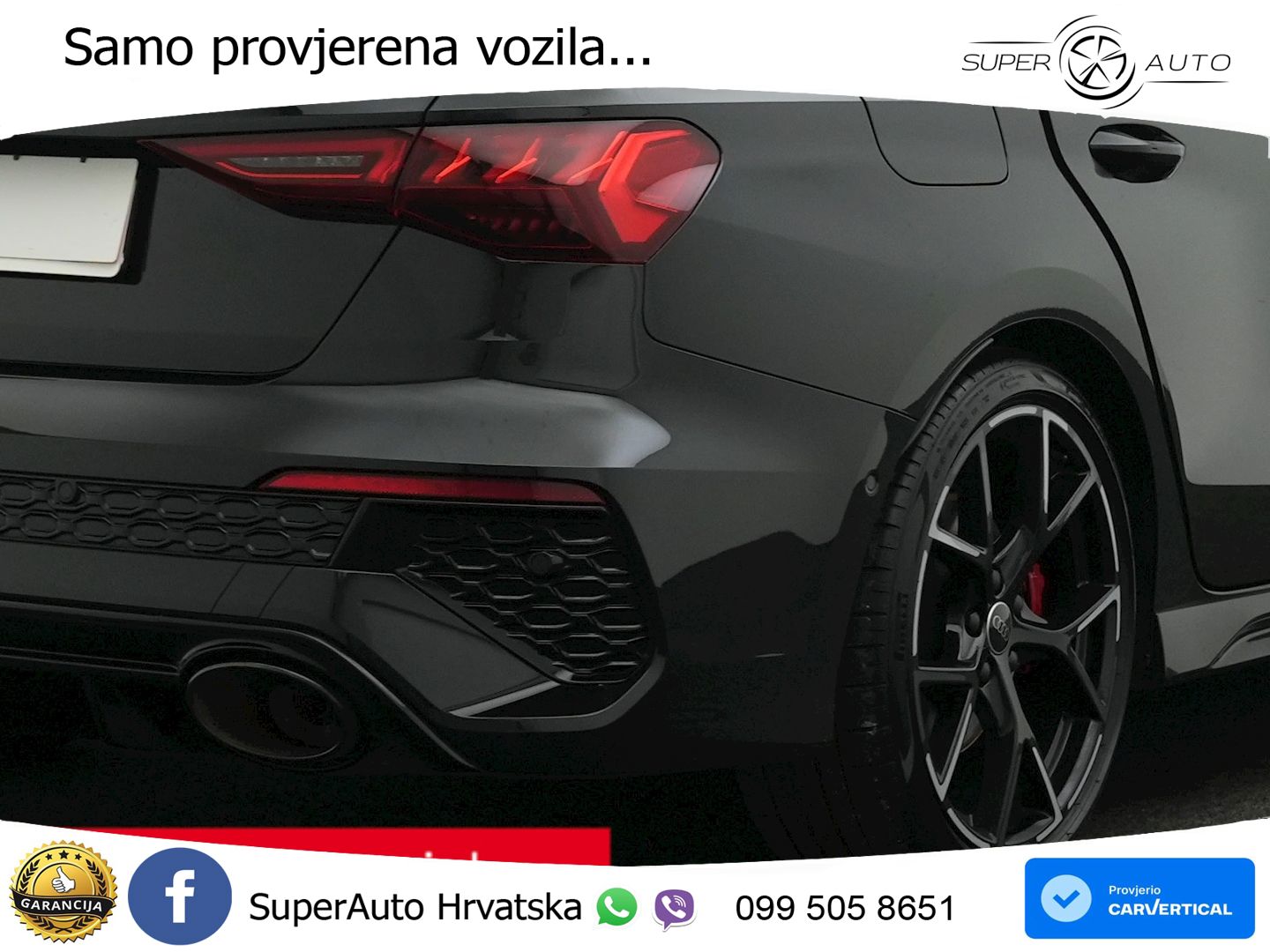 Audi RS3 Sedan 2.5 TFSI (400 KS) quattro S tronic