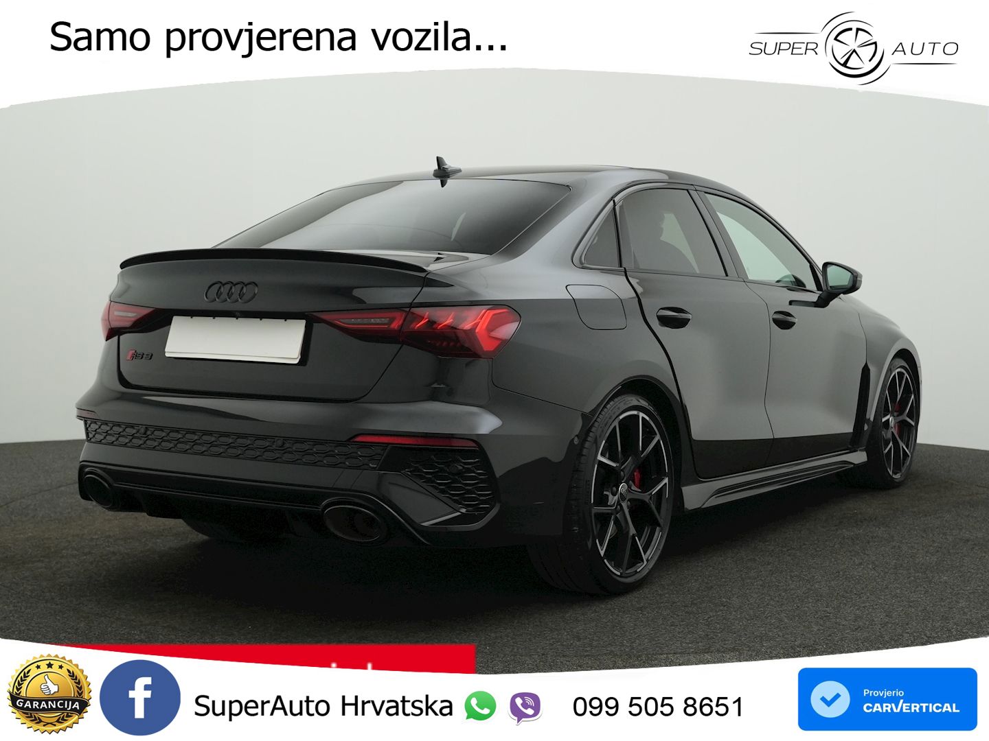 Audi RS3 Sedan 2.5 TFSI (400 KS) quattro S tronic