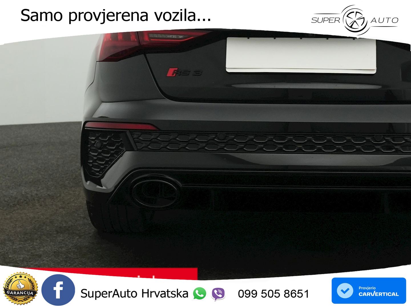 Audi RS3 Sedan 2.5 TFSI (400 KS) quattro S tronic