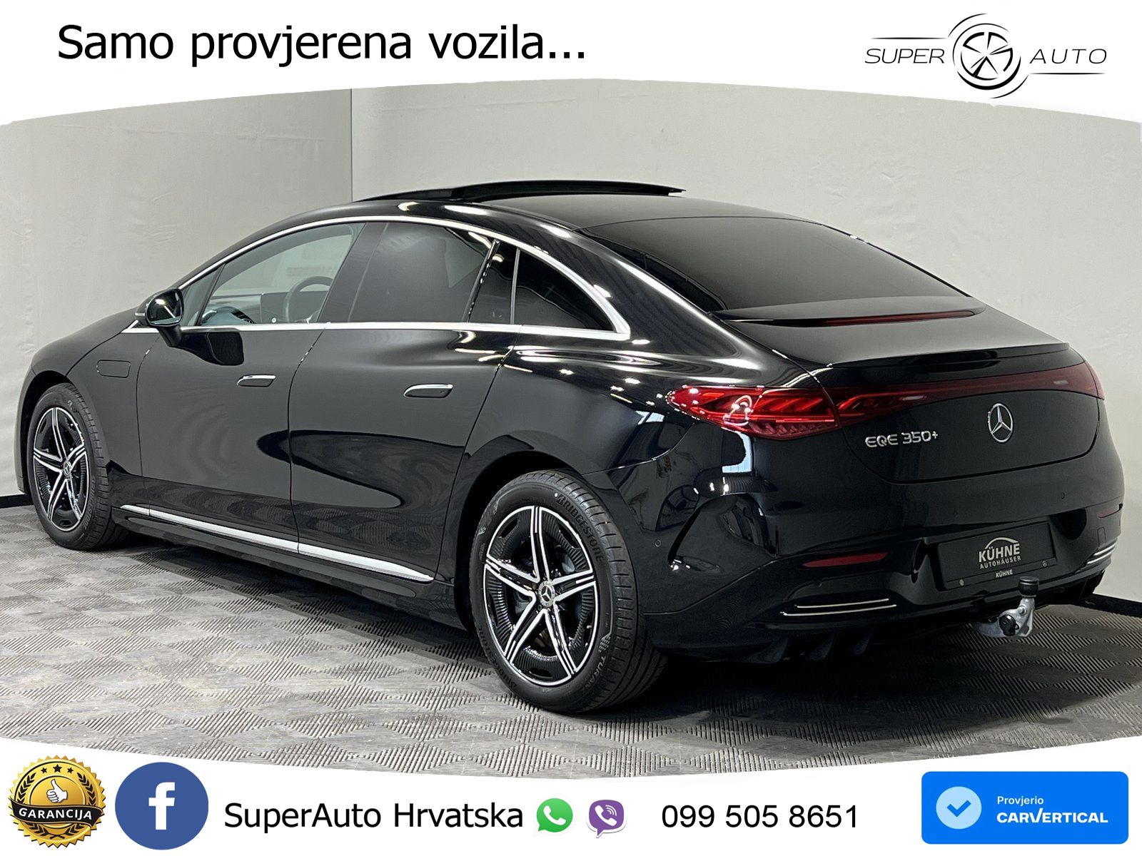 Mercedes EQE 350+ 105 kWh (320 KS) AMG ACC+HEAD+4xGR SJED+360+PANO