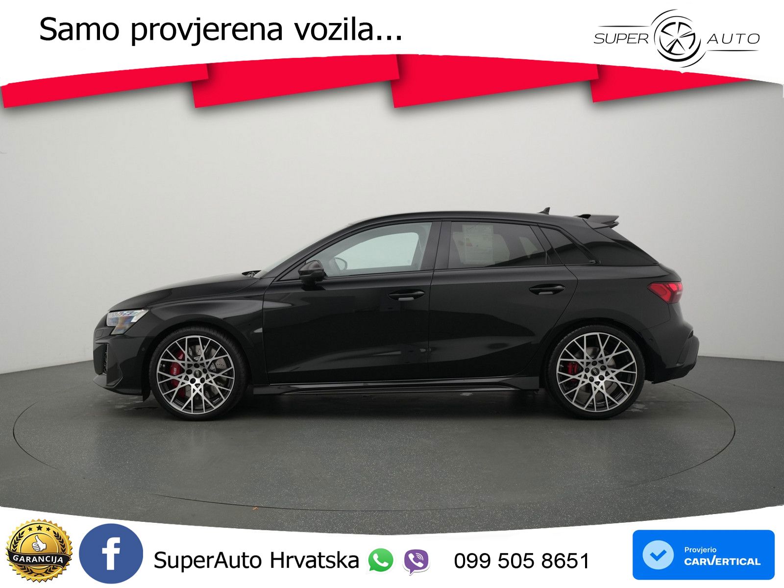 Audi RS3 Sportback 2.5 TFSI (400 KS) quattro S tronic LED+GR SJED+ACC