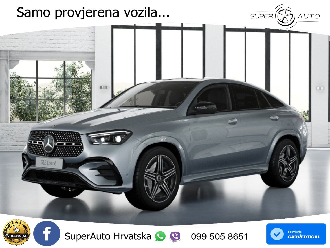 Mercedes GLE Coupe 450d (367 KS) EQ Boost 4MATIC 9G-TRONIC AMG LED+GR SJED+ACC