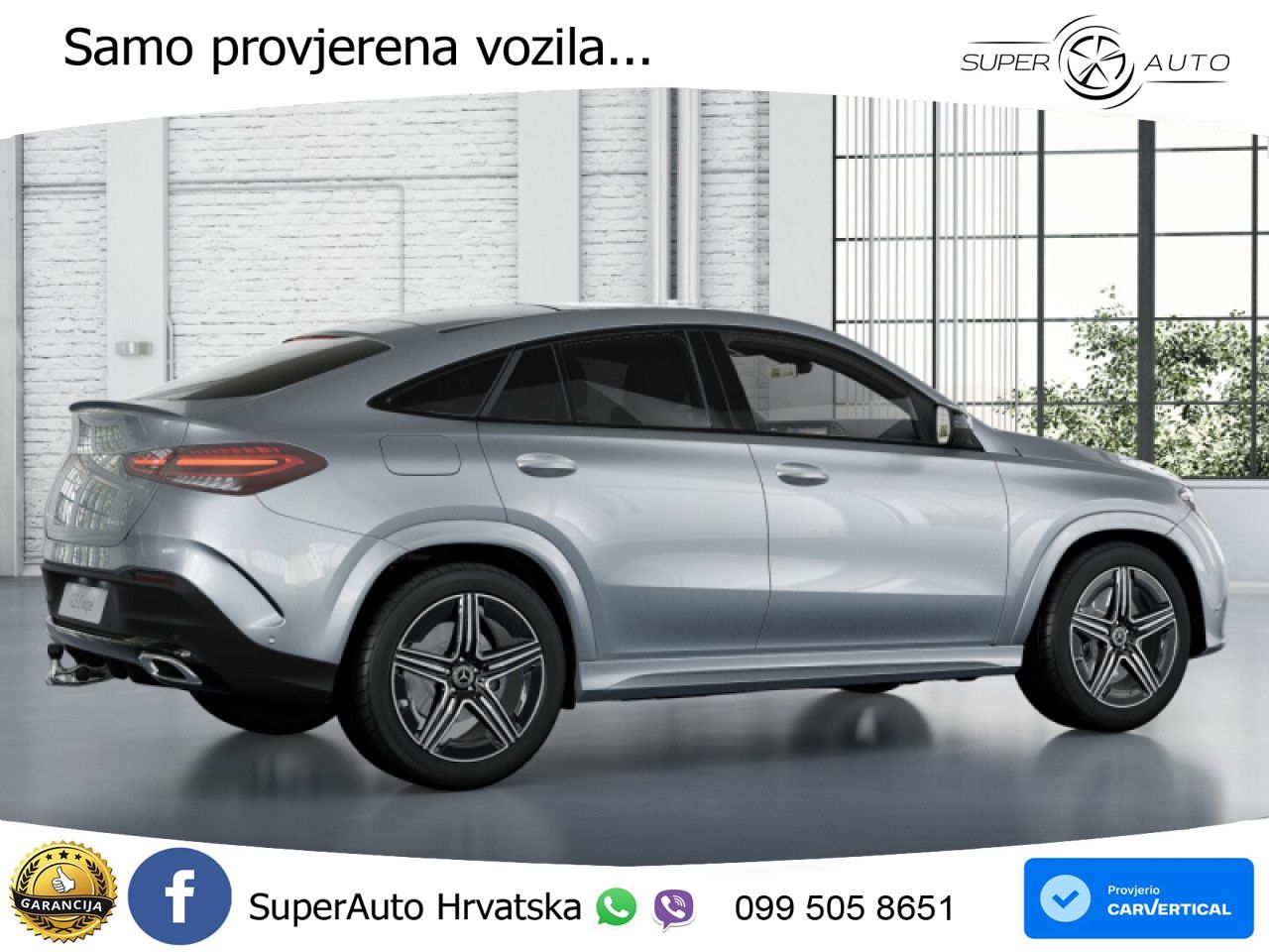 Mercedes GLE Coupe 450d (367 KS) EQ Boost 4MATIC 9G-TRONIC AMG LED+GR SJED+ACC