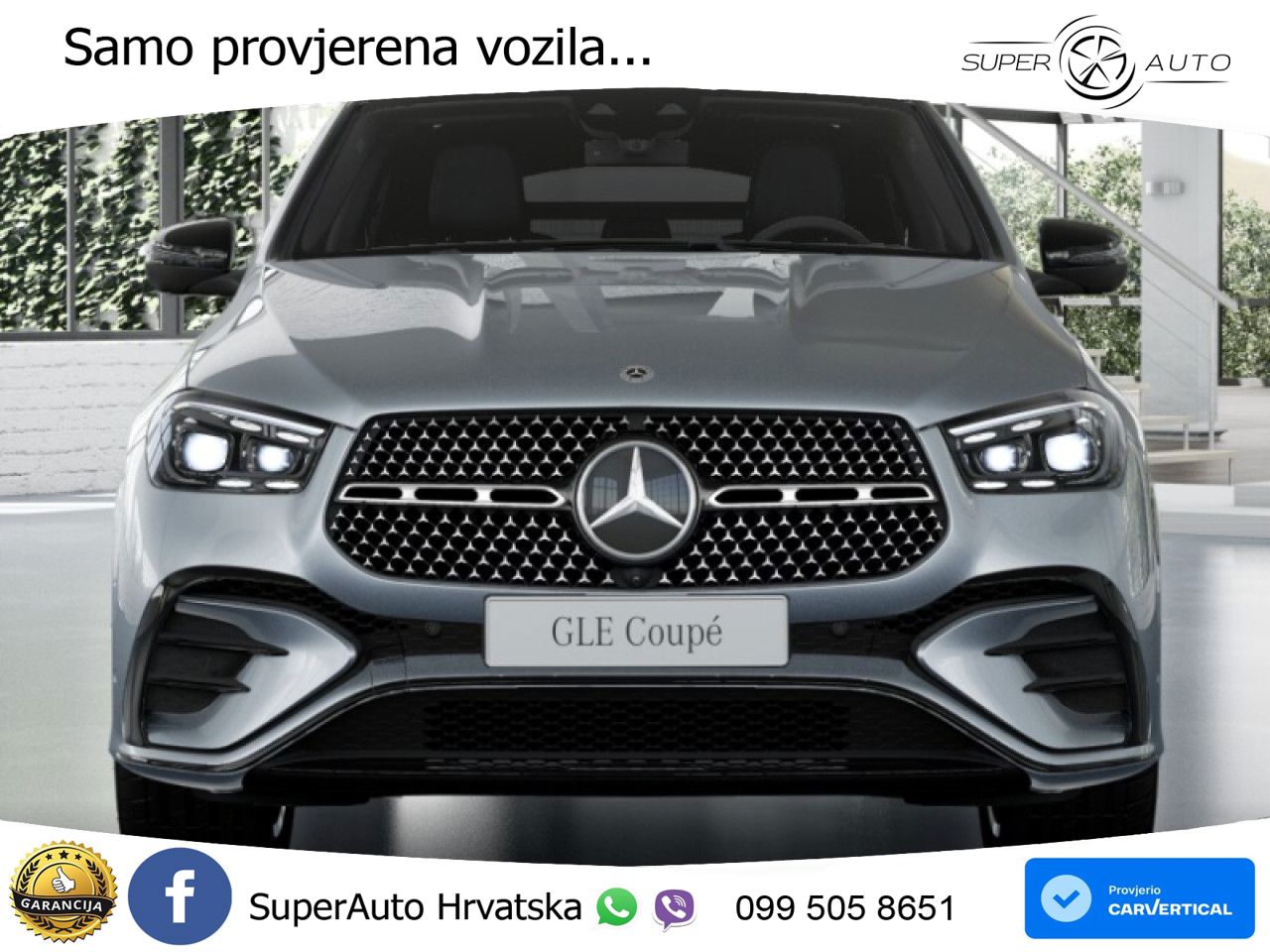 Mercedes GLE Coupe 450d (367 KS) EQ Boost 4MATIC 9G-TRONIC AMG LED+GR SJED+ACC