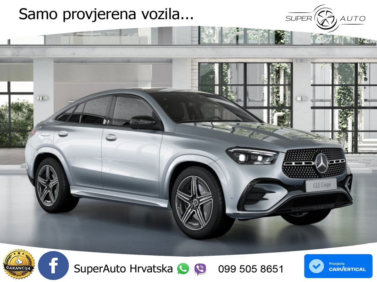 Mercedes GLE Coupe 450d (367 KS) EQ Boost 4MATIC 9G-TRONIC AMG LED+GR SJED+ACC