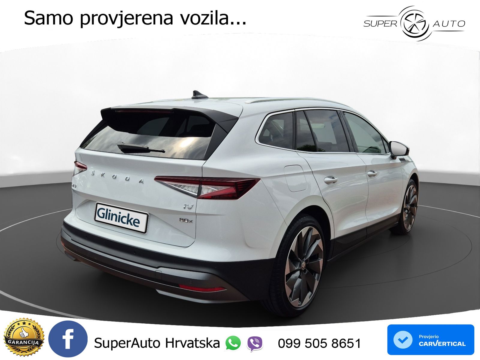 Škoda Enyaq iV 80x 82 kWh (265 KS) AWD
