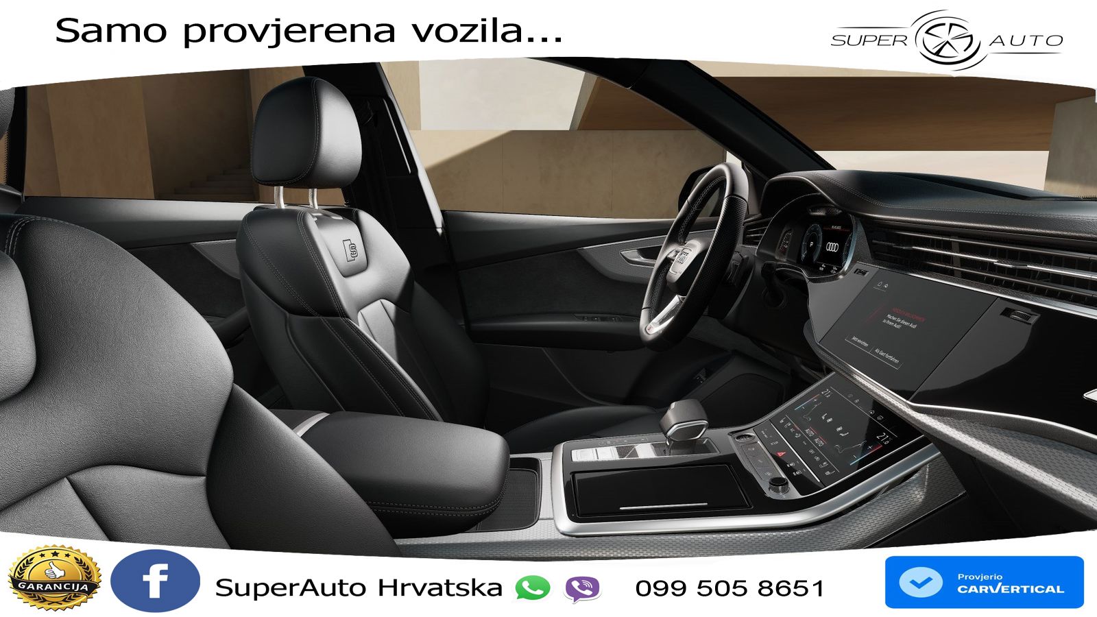 Audi Q8 55 TFSIe V6 (394 KS) quattro Tiptronic S line LED+GR SJED+ACC