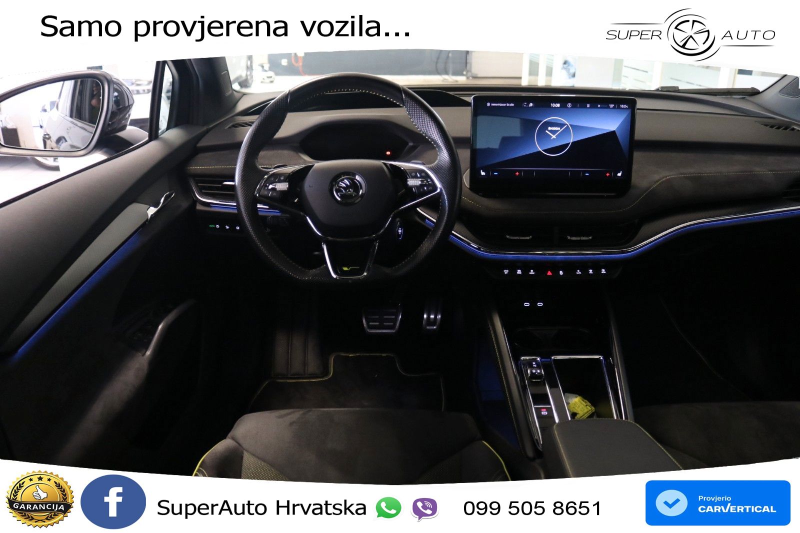 Škoda Enyaq Coupe iV RS 82 kWh (299 KS) AWD Lounge LED+GR SJED+ACC