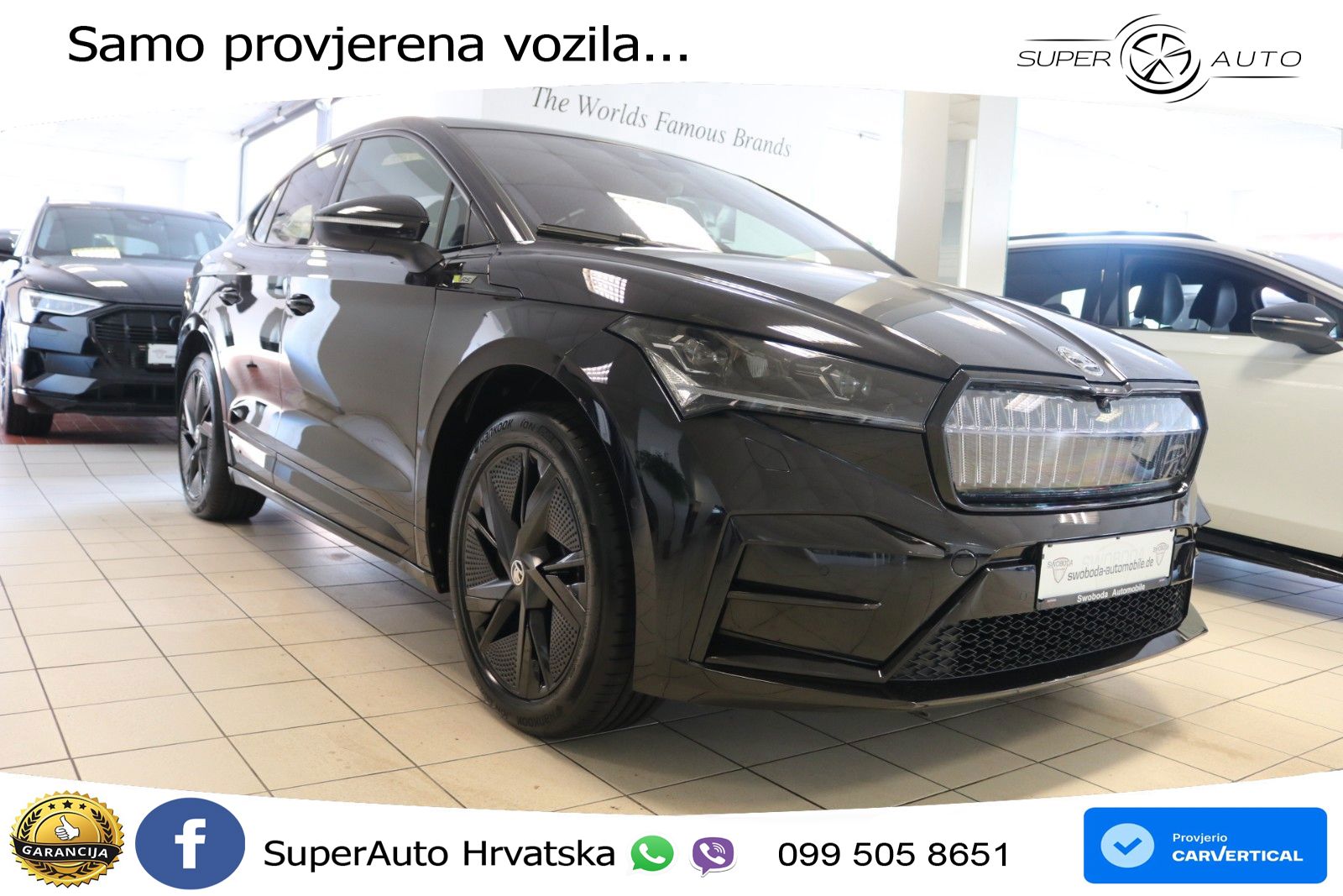 Škoda Enyaq Coupe iV RS 82 kWh (299 KS) AWD Lounge LED+GR SJED+ACC