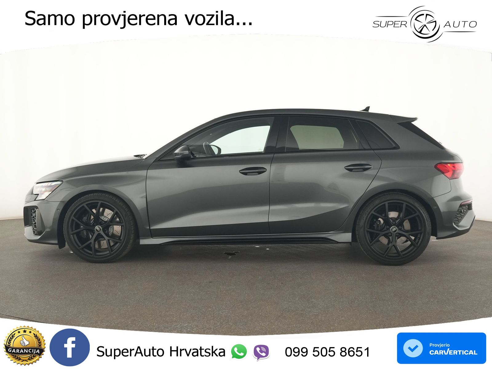 Audi RS3 Sportback 2.5 TFSI (400 KS) quattro S tronic LED+GR SJED+ACC