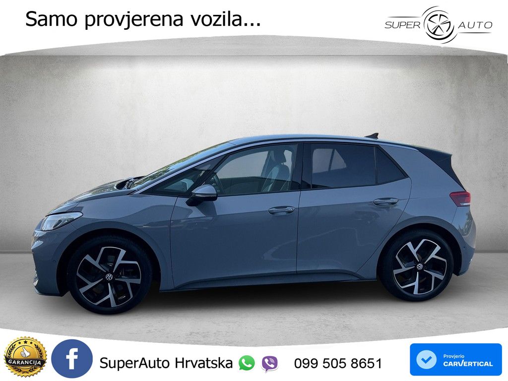 Volkswagen ID.3 Pro 62 kWh (204 KS) LED+GR SJED+ACC