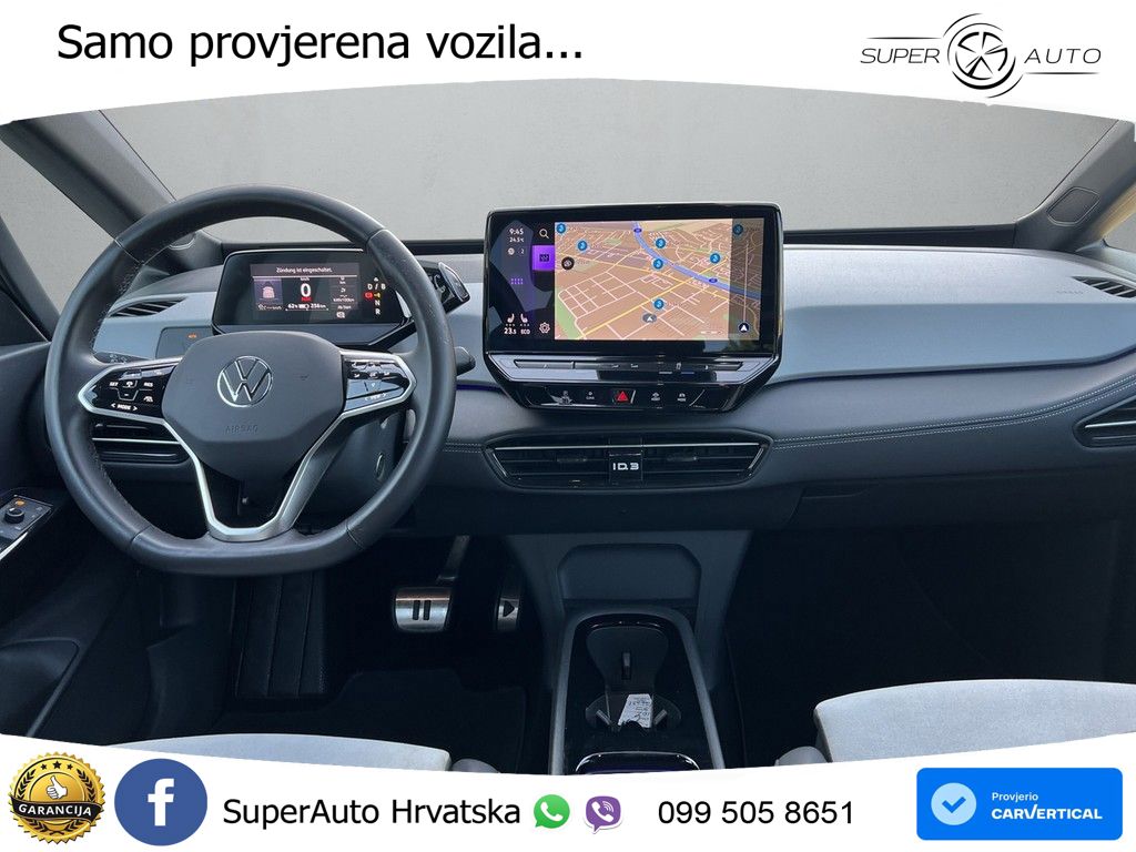 Volkswagen ID.3 Pro 62 kWh (204 KS) LED+GR SJED+ACC