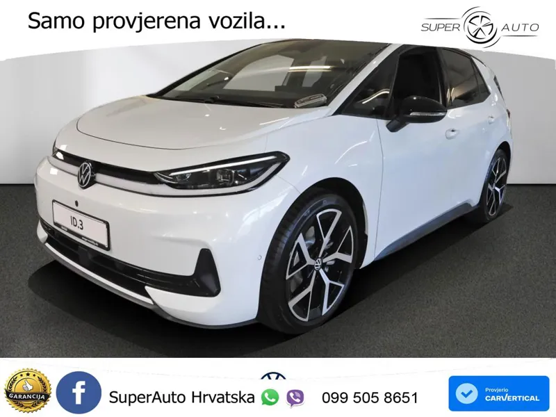 Volkswagen ID.3 58 kWh (190 KS) LED+GR SJED+ACC