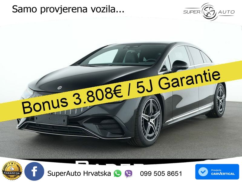 Mercedes EQE AMG 53 100 kWh (625 KS) 4MATIC+ ZRAČNI+ACC+GR SJED+KAM+PANO