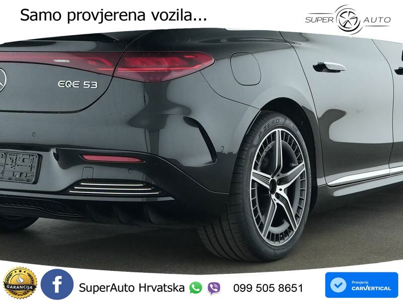 Mercedes EQE AMG 53 100 kWh (625 KS) 4MATIC+ ZRAČNI+ACC+GR SJED+KAM+PANO