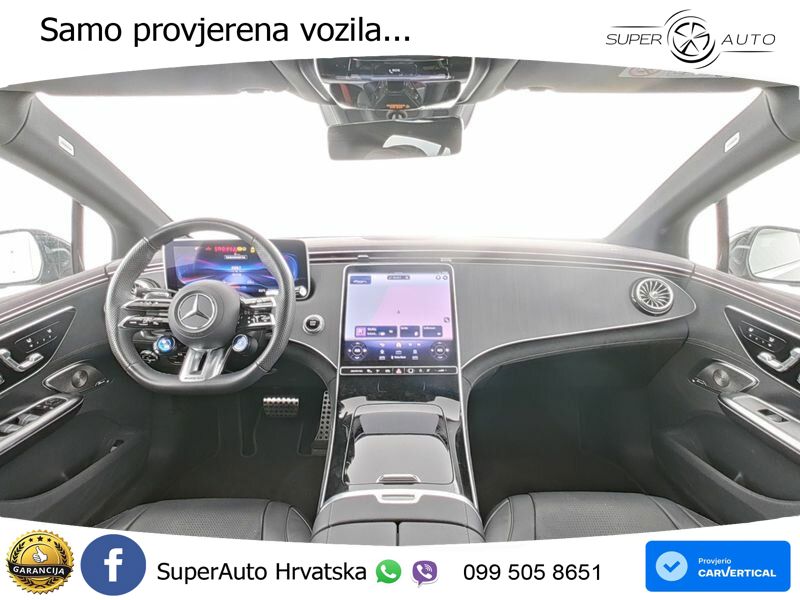 Mercedes EQE AMG 53 100 kWh (625 KS) 4MATIC+ ZRAČNI+ACC+GR SJED+KAM+PANO