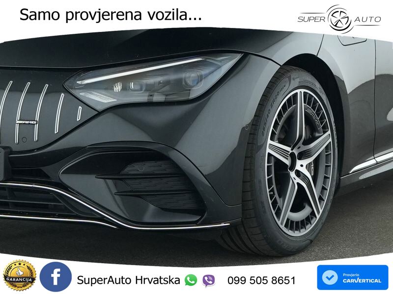 Mercedes EQE AMG 53 100 kWh (625 KS) 4MATIC+ ZRAČNI+ACC+GR SJED+KAM+PANO