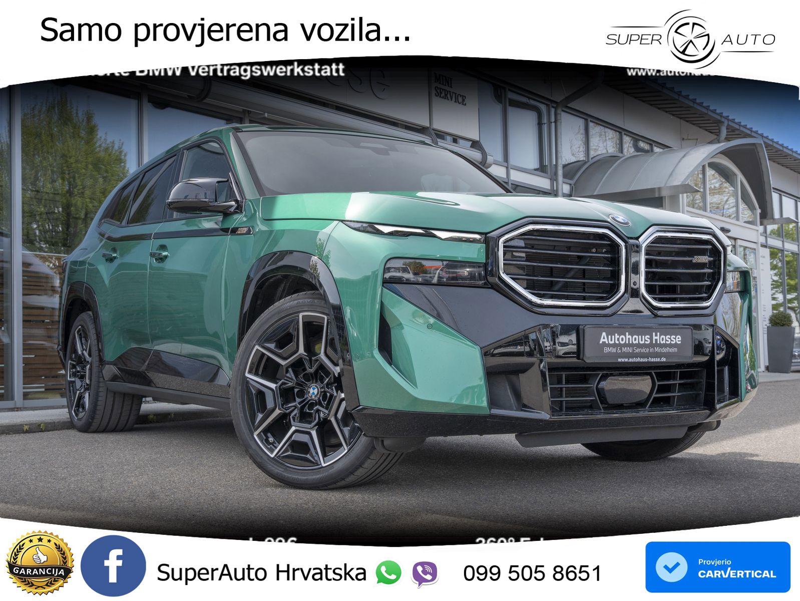 BMW XM 4.4 V8 (653 KS) xDrive Steptronic LED+GR SJED+ACC