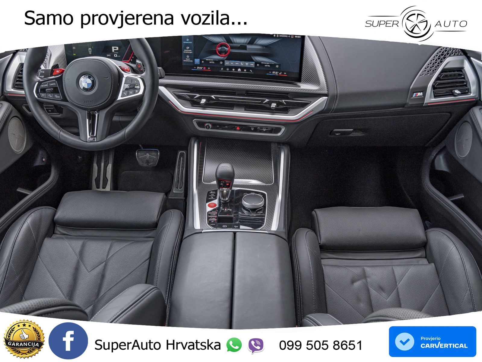 BMW XM 4.4 V8 (653 KS) xDrive Steptronic LED+GR SJED+ACC