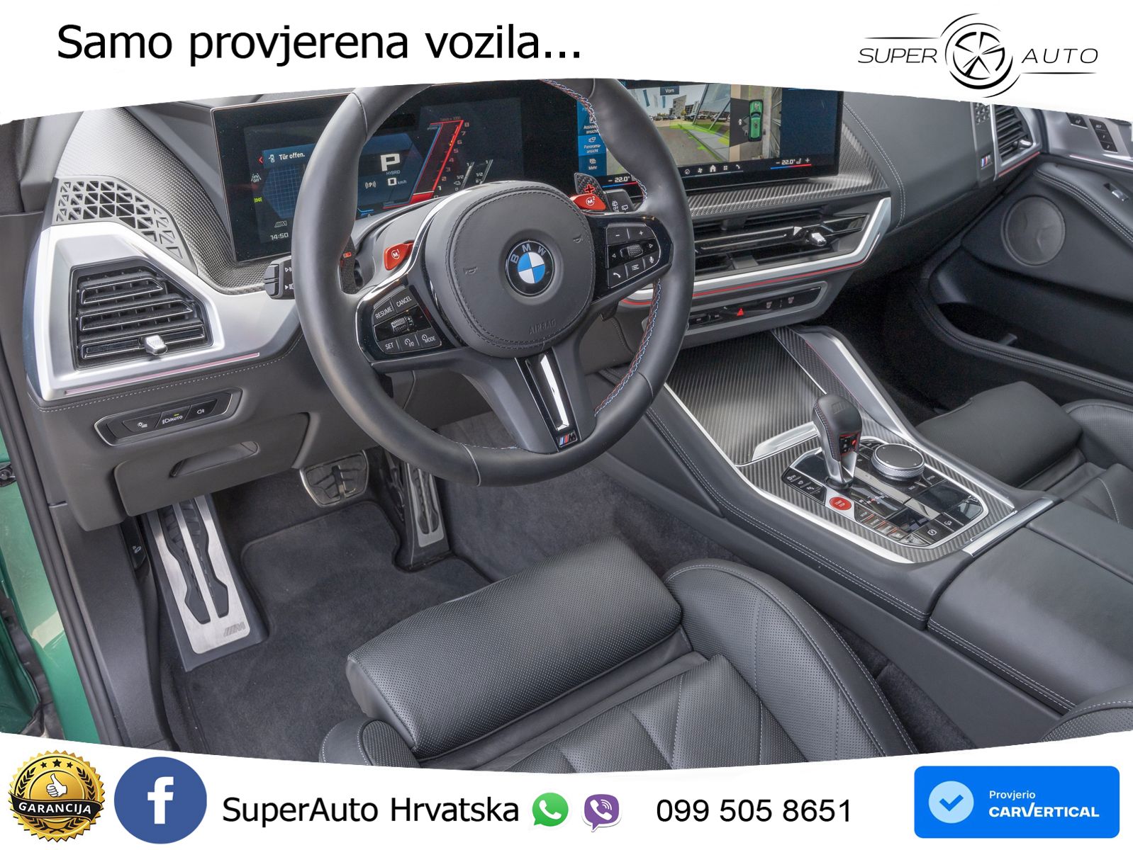 BMW XM 4.4 V8 (653 KS) xDrive Steptronic LED+GR SJED+ACC