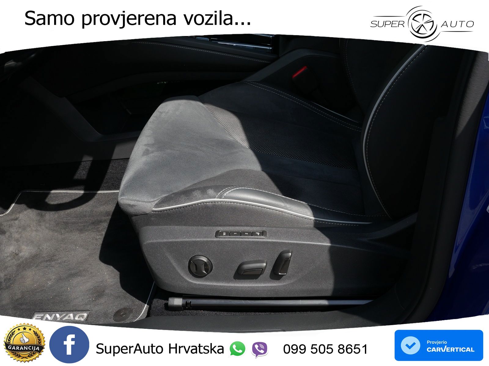 Škoda Enyaq iV 80x 82 kWh (265 KS) AWD SportLine LED+GR SJED+ACC