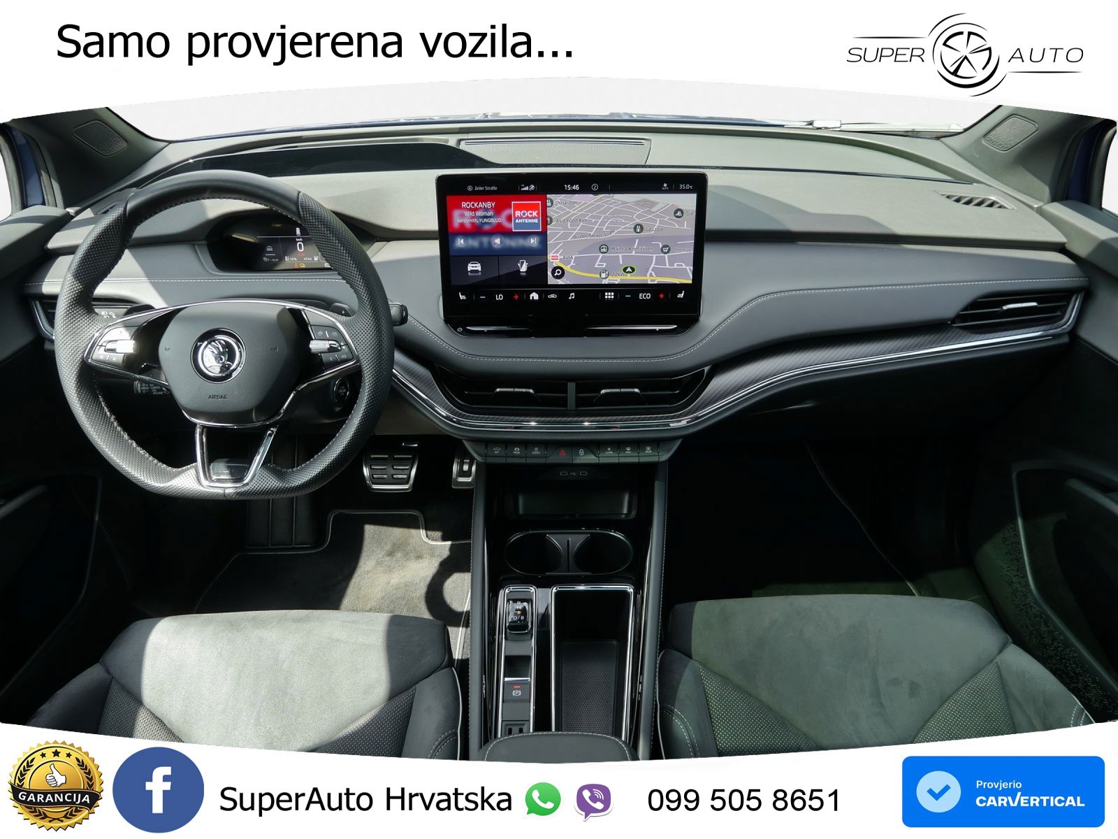 Škoda Enyaq iV 80x 82 kWh (265 KS) AWD SportLine LED+GR SJED+ACC