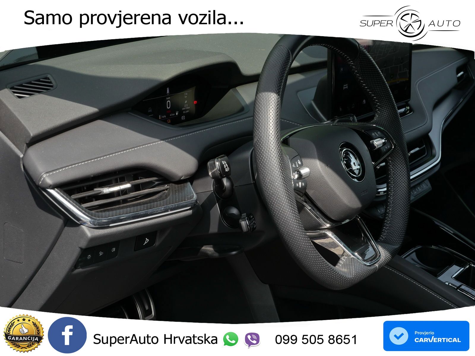 Škoda Enyaq iV 80x 82 kWh (265 KS) AWD SportLine LED+GR SJED+ACC