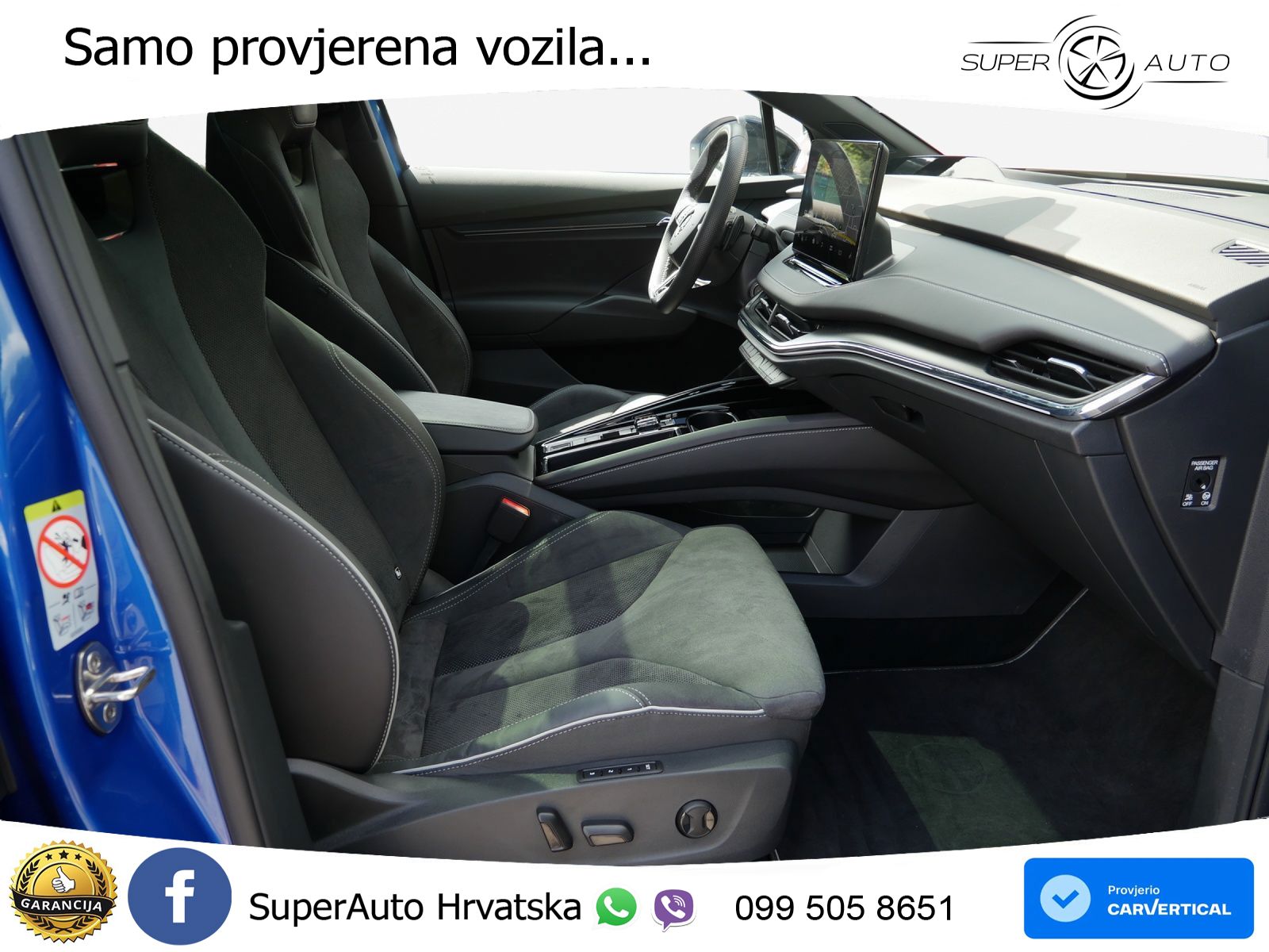 Škoda Enyaq iV 80x 82 kWh (265 KS) AWD SportLine LED+GR SJED+ACC