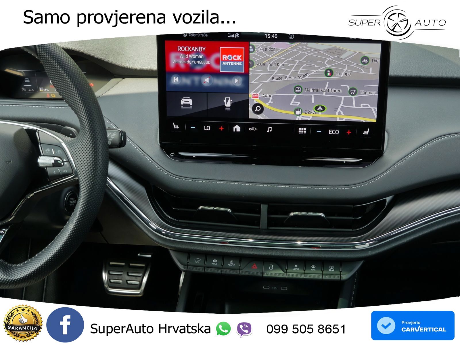 Škoda Enyaq iV 80x 82 kWh (265 KS) AWD SportLine LED+GR SJED+ACC
