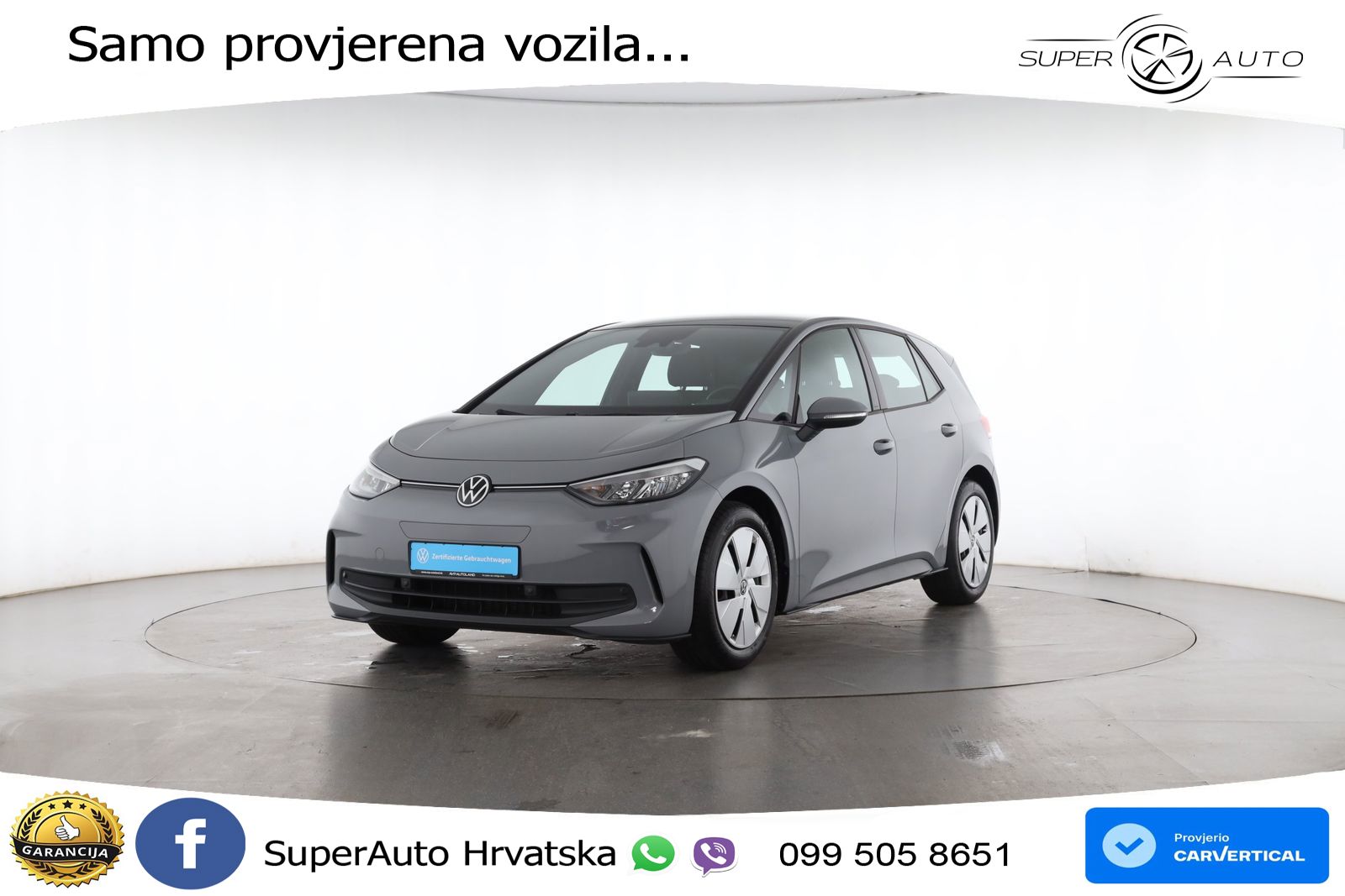 Volkswagen ID.3 Pro 62 kWh (204 KS)