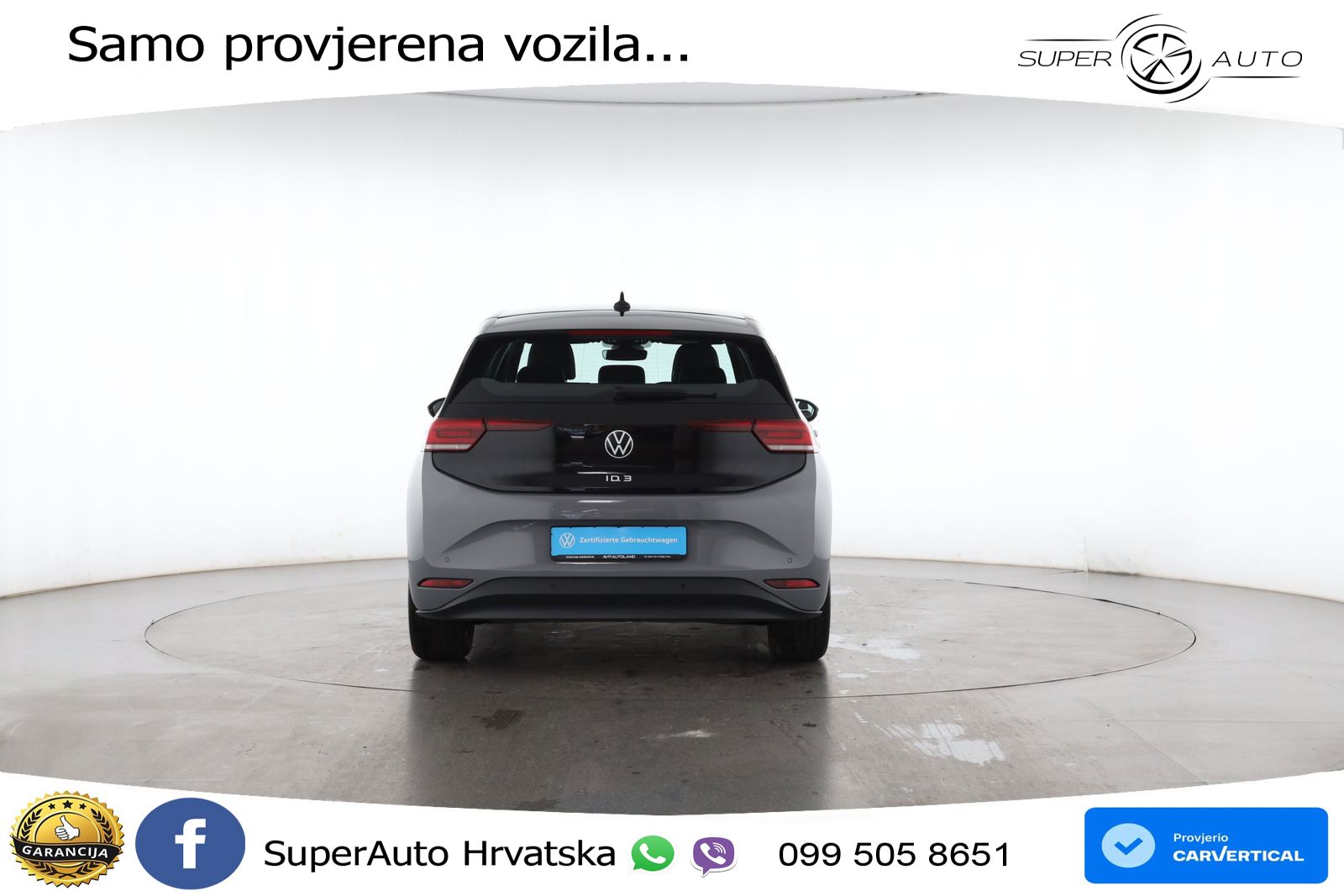 Volkswagen ID.3 Pro 62 kWh (204 KS)