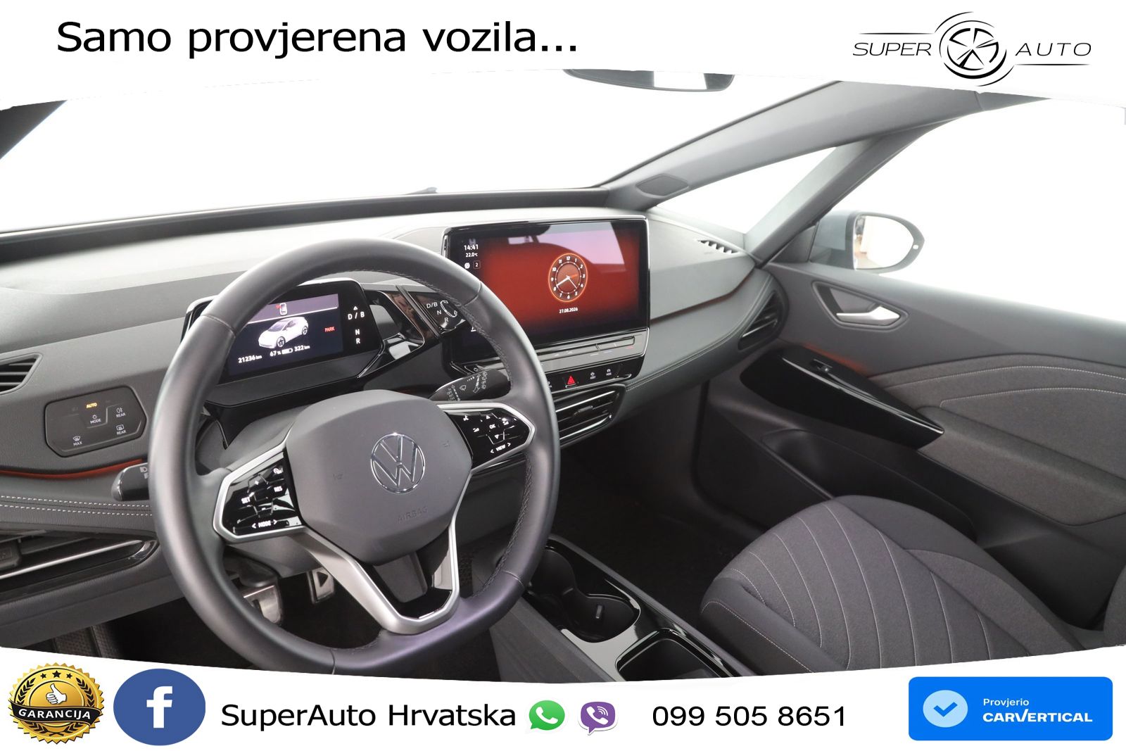 Volkswagen ID.3 Pro 62 kWh (204 KS)