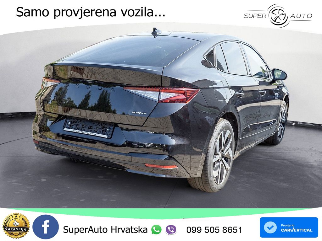 Škoda Enyaq 85 82 kWh (286 KS) SportLine LED+GR SJED+ACC