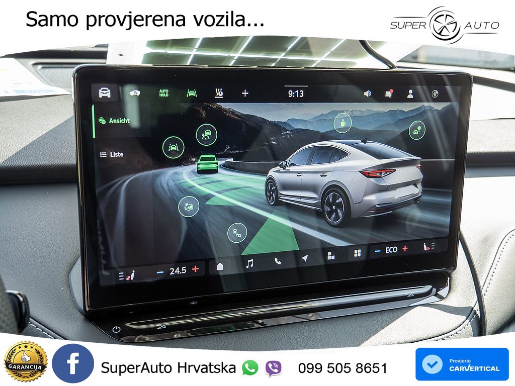 Škoda Enyaq 85 82 kWh (286 KS) SportLine LED+GR SJED+ACC