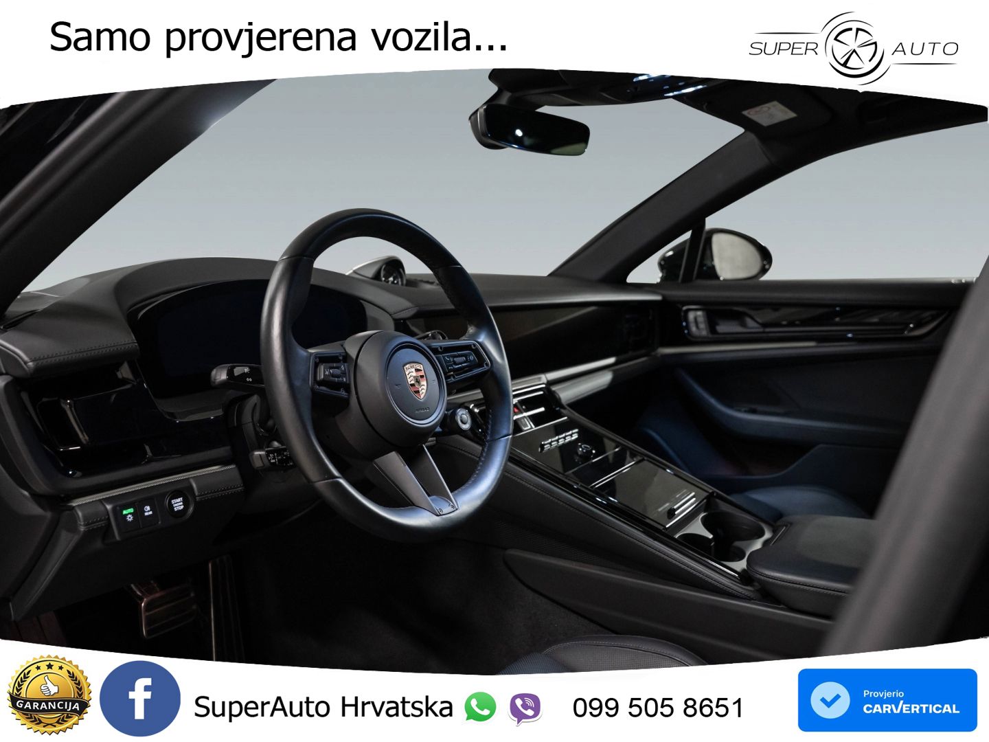 Porsche Panamera 4 2.9 V6 (470 KS) E-Hybrid PDK ACC+HEAD+4xGR SJED+360+PANO