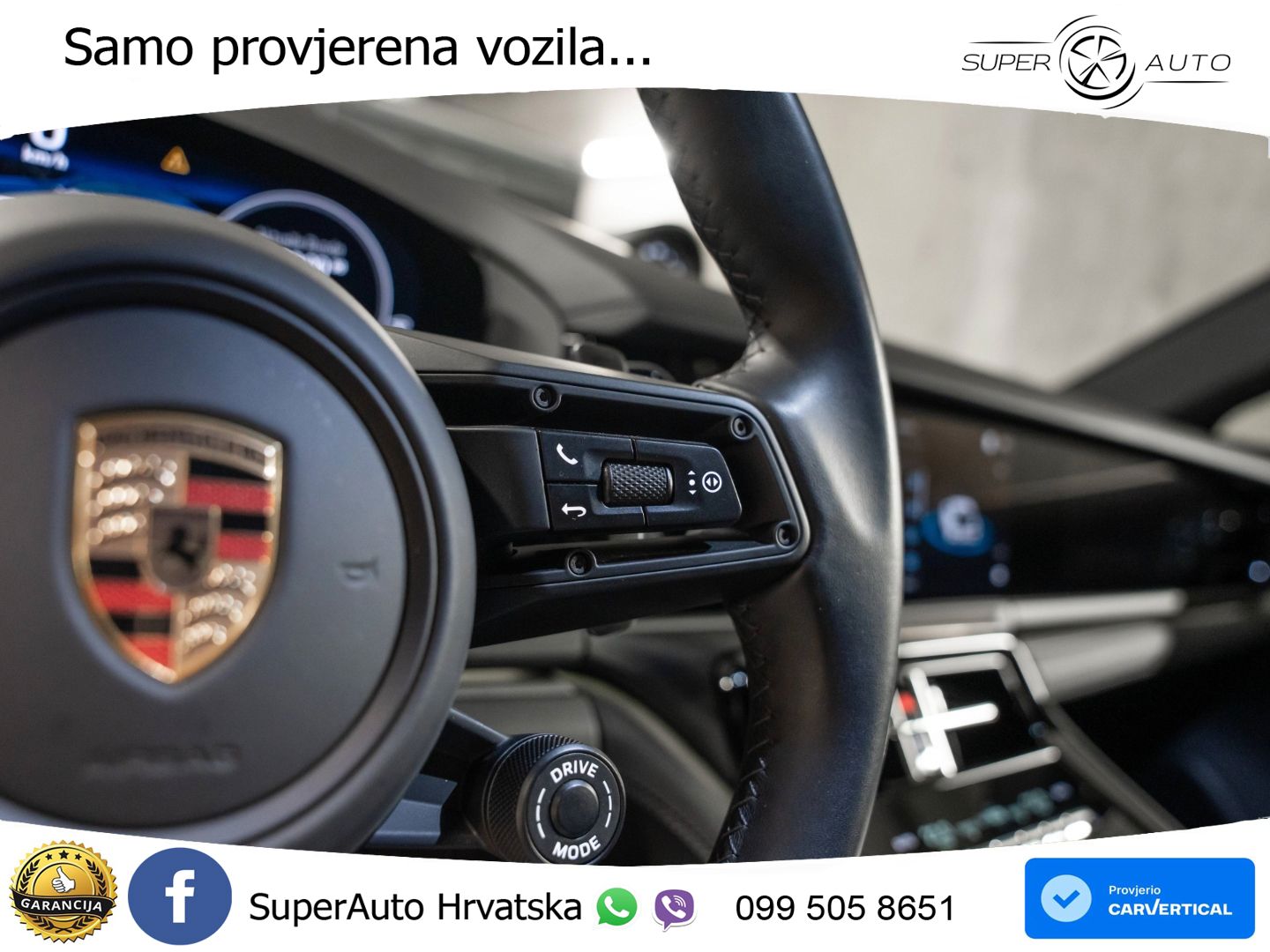 Porsche Panamera 4 2.9 V6 (470 KS) E-Hybrid PDK ACC+HEAD+4xGR SJED+360+PANO
