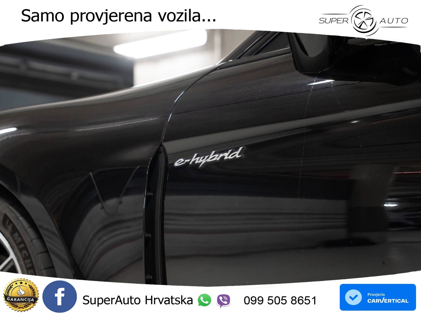 Porsche Panamera 4 2.9 V6 (470 KS) E-Hybrid PDK ACC+HEAD+4xGR SJED+360+PANO