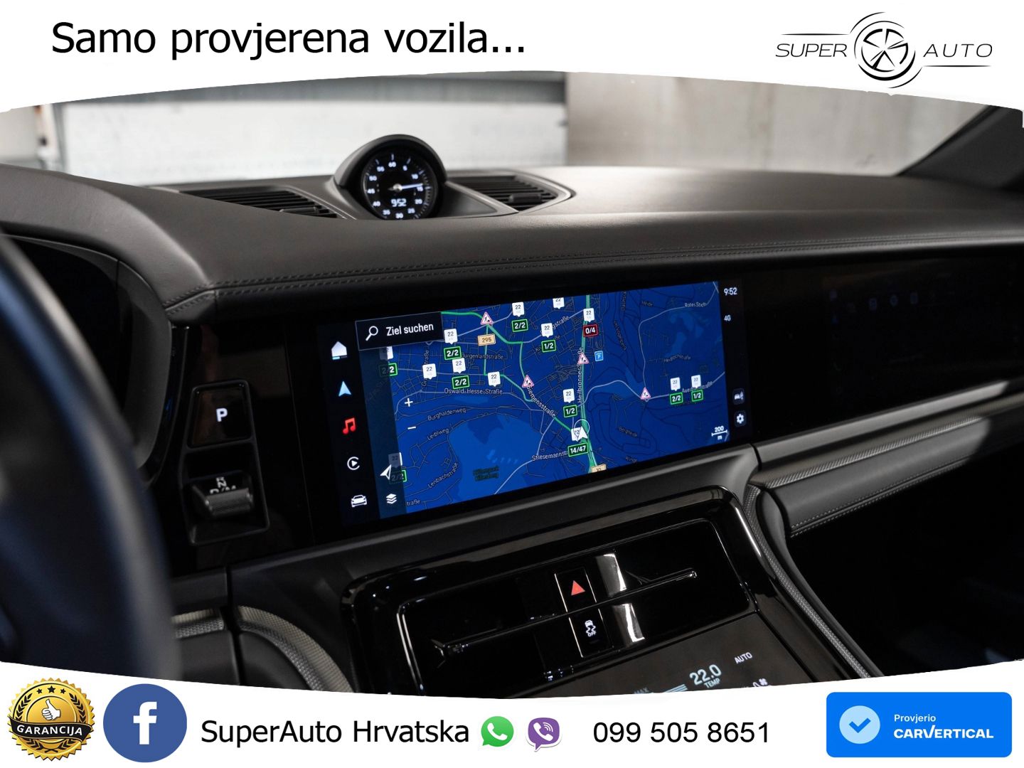 Porsche Panamera 4 2.9 V6 (470 KS) E-Hybrid PDK ACC+HEAD+4xGR SJED+360+PANO
