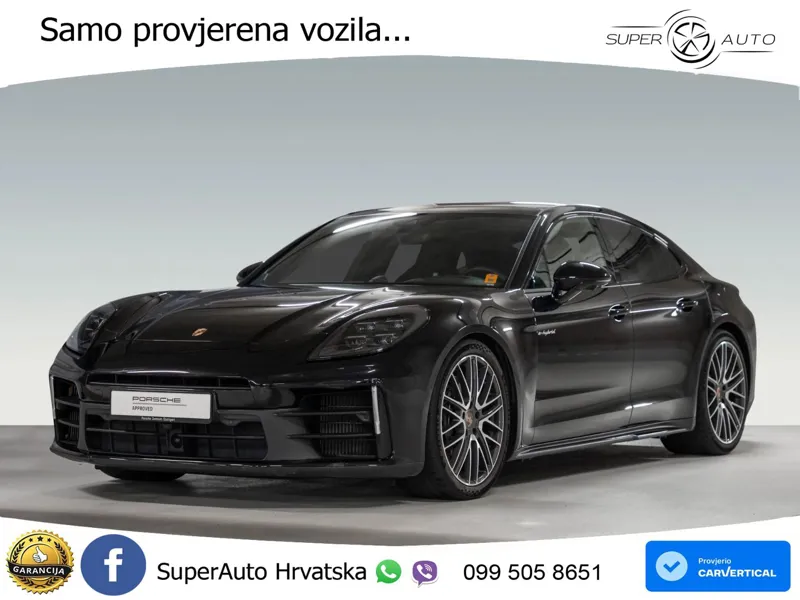 Porsche Panamera 4 2.9 V6 (470 KS) E-Hybrid PDK ACC+HEAD+4xGR SJED+360+PANO