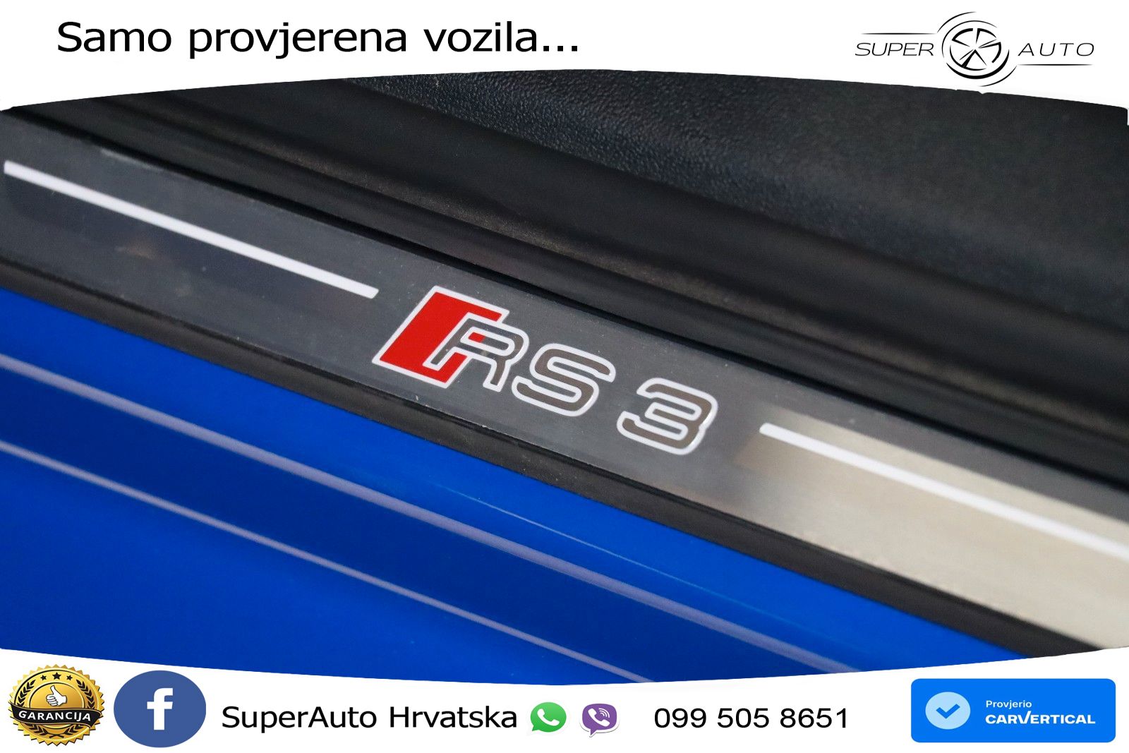 Audi RS3 Sedan 2.5 TFSI (400 KS) quattro S tronic