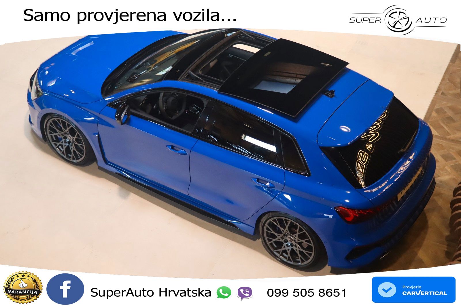 Audi RS3 Sedan 2.5 TFSI (400 KS) quattro S tronic