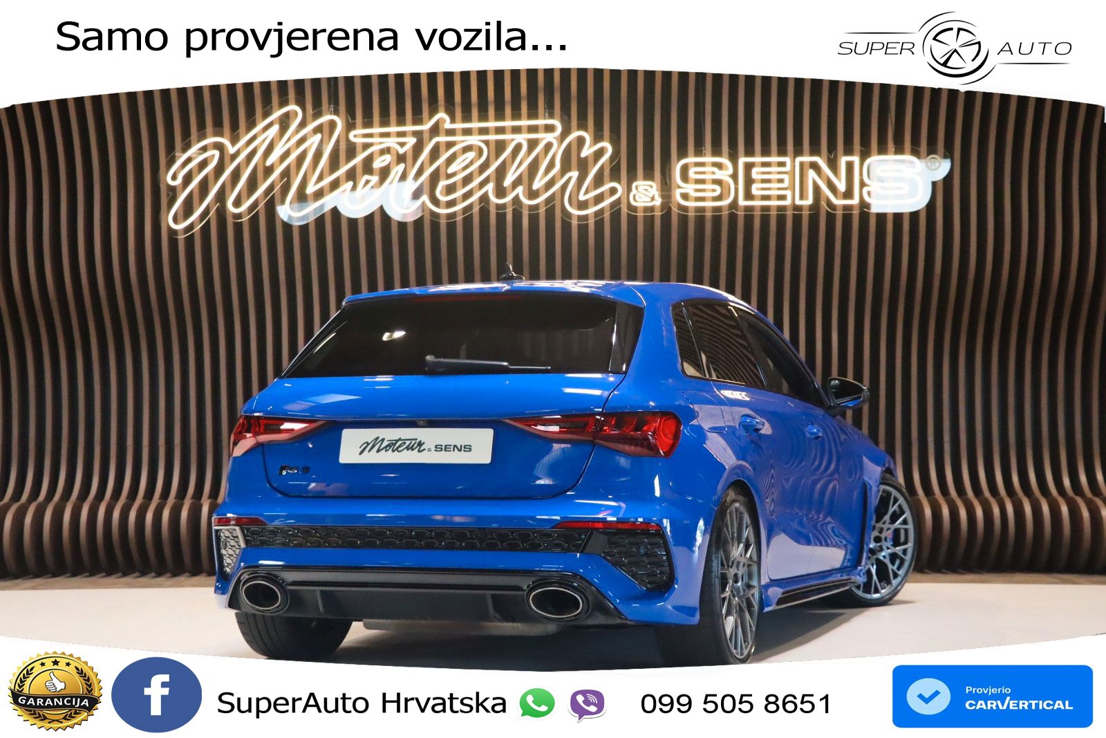 Audi RS3 Sedan 2.5 TFSI (400 KS) quattro S tronic