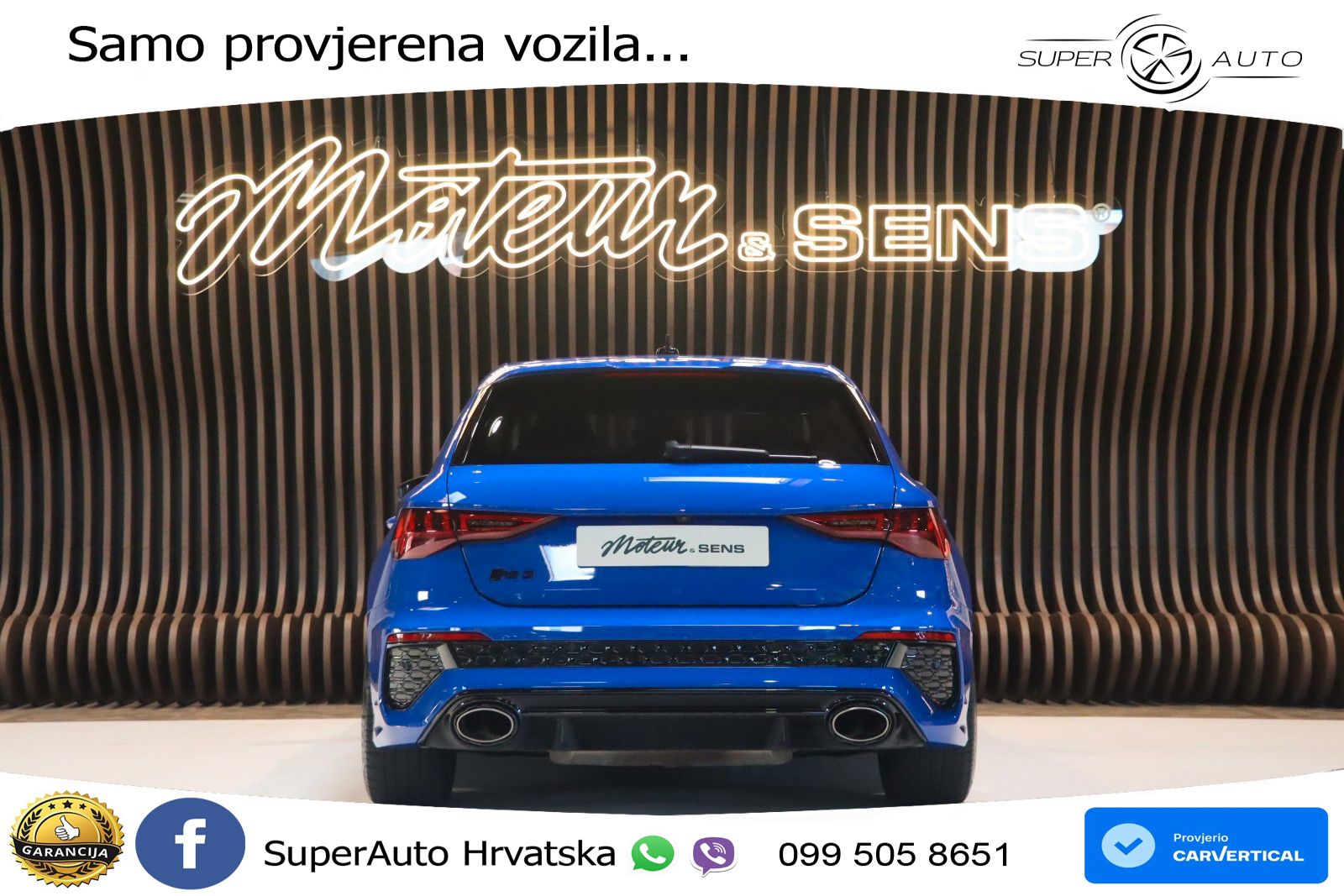 Audi RS3 Sedan 2.5 TFSI (400 KS) quattro S tronic