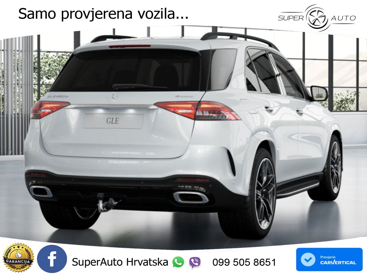 Mercedes GLE 450d (367 KS) EQ Boost 4MATIC 9G-TRONIC AMG LED+GR SJED+ACC