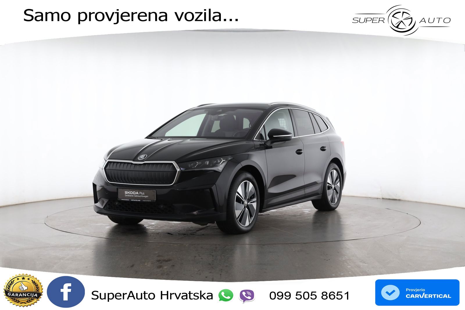 Škoda Enyaq iV 80x 82 kWh (265 KS) AWD Lodge LED+GR SJED+ACC